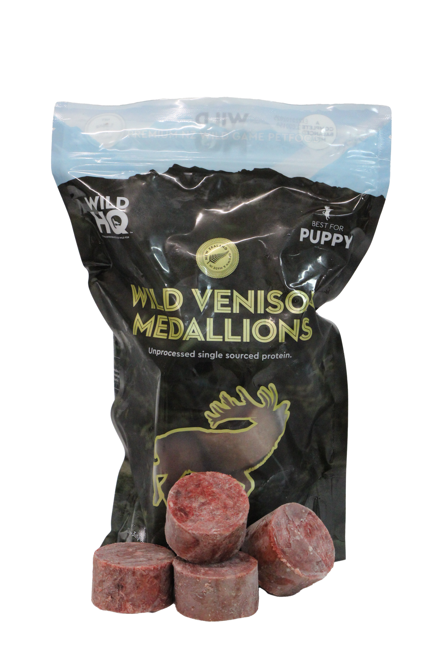 Puppy Food - Wild Venison Medallions - 1.36Kg