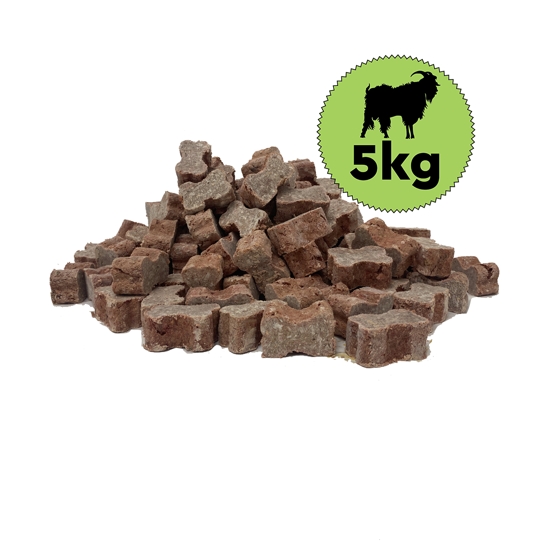 Dog Food - 5Kg Wild Goat Medallions Bundle. Shipping included.